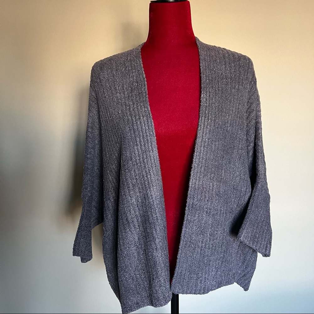 Barefoot Dreams CozyChic Lite Ribbed Shrug Cardi Size Large/XL